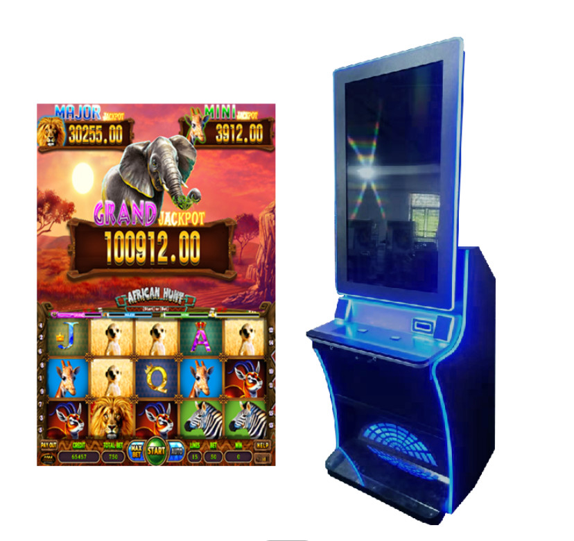 Kundengebundene Tabellen-Maschine Farbkabinett-Automatenspiel-Brett-Afrikas Hunt Gaming Software Table Gambling
