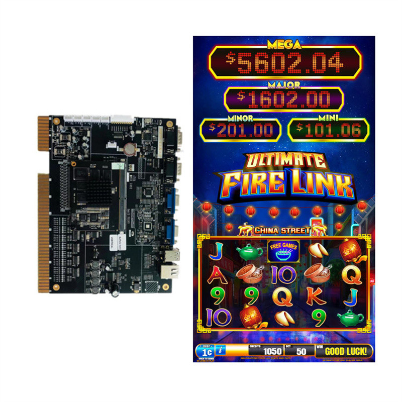 Spielautomat-Videospiel-Feuer-Verbindungs-China-Straßen-vertikales Schirm-Kasino Arcade Gambling Slot Game Board